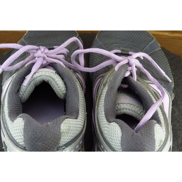 Nike Downshifter 4 Size 10 M Gray Lace Up Running Fabric Women Shoe 472680004 - Picture 6 of 9